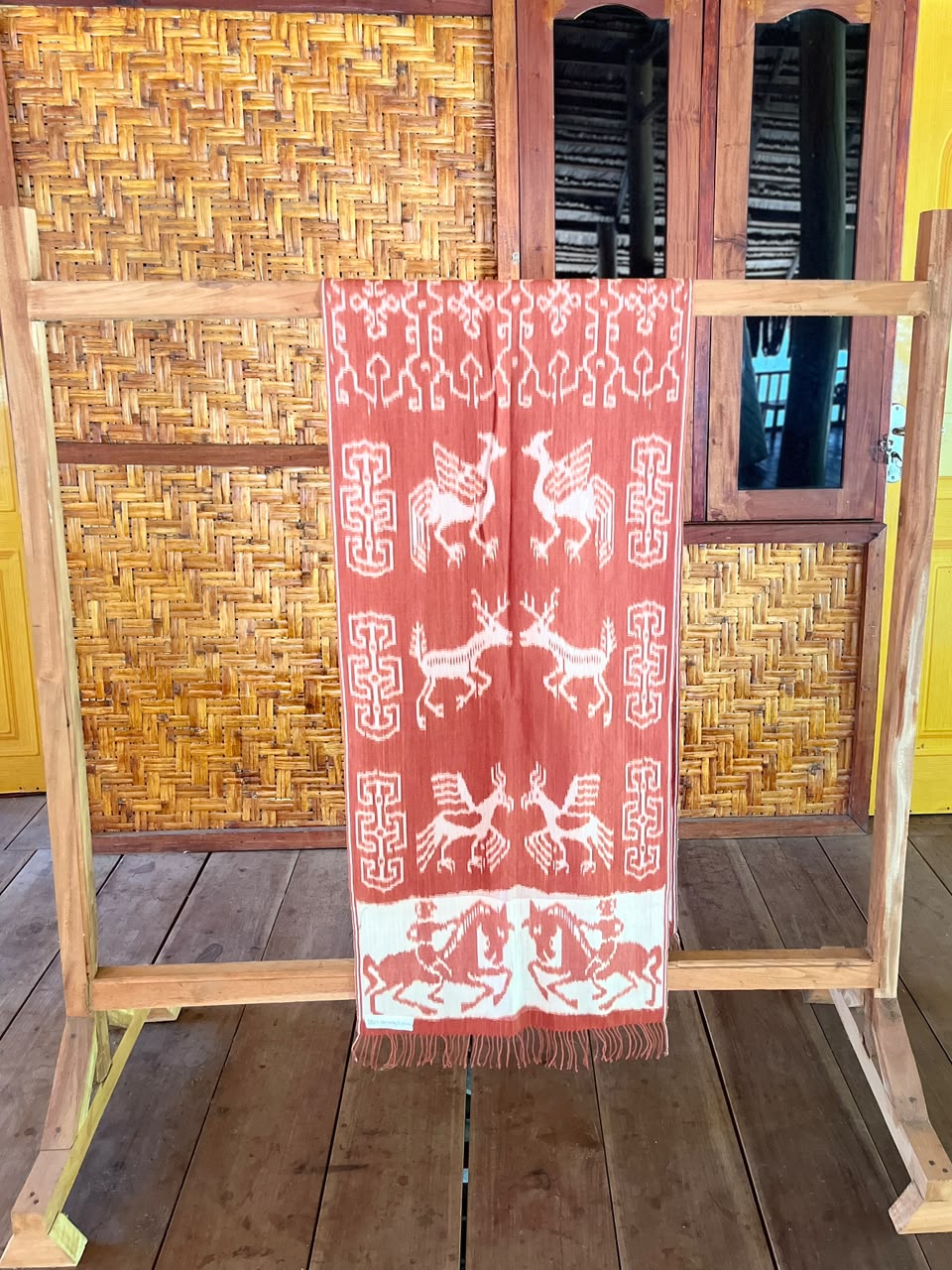 Kain Kombu Motif Ayam & Rusa