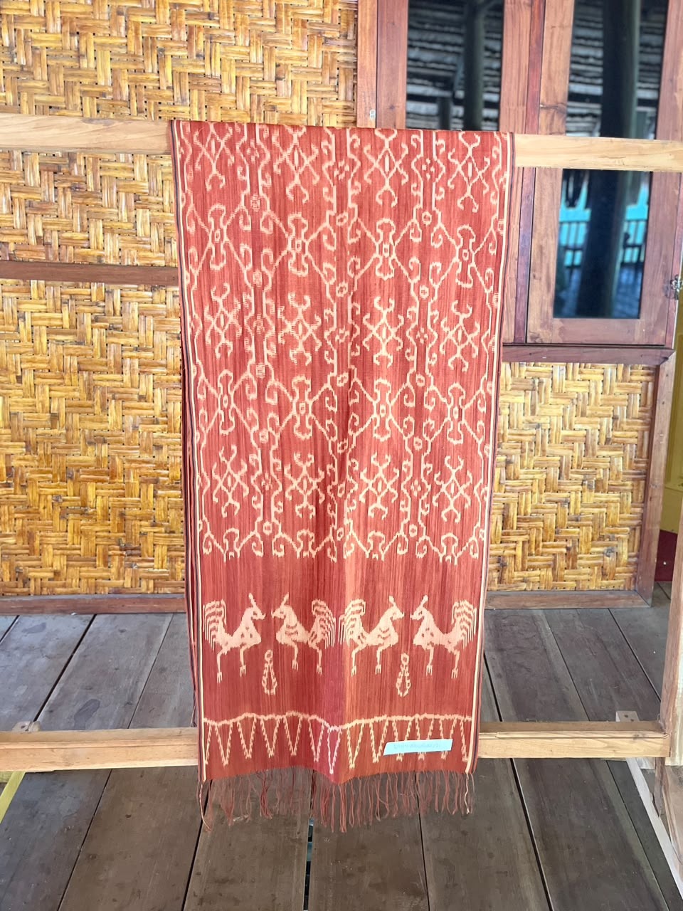 Kain Kombu Motif Patola Kamba & Ayam